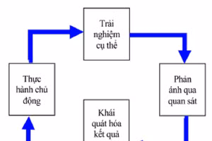Sơ đồ Mô hình trải nghiệm (Kolb, 1984).