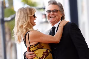 Goldie Hawn và Kurt Russell.
