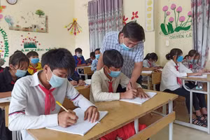 Nhiều học sinh vùng cao không học tiếp THPT. 