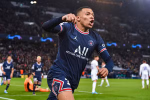 Tiền đạo Kylian Mbappe.