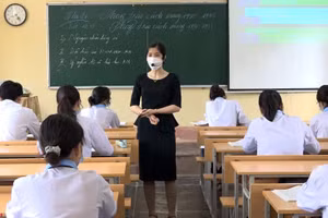 Các địa phương thực hiện học trực tiếp rốt ráo trong công tác bồi dưỡng kiến thức cho học sinh cuối cấp. 