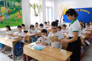 Cần giúp trẻ mỗi ngày đến trường là một ngày vui. Ảnh minh họa. 