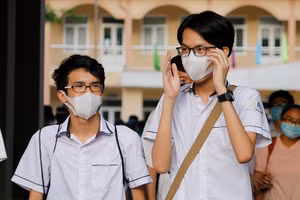 Kỳ thi nghề phổ thông tại Hà Nội luôn được tổ chức nghiêm túc.