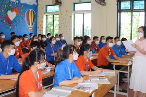 Trường THPT tăng cường ôn tập cho học sinh lớp 12 chuẩn bị thi tốt nghiệp.