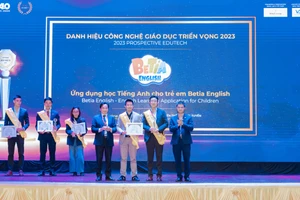 Ứng dụng tiếng Anh cho trẻ em chinh phục giải thưởng EduTech Award 2023 