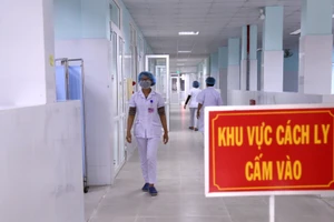 Khu vực điều trị bênh nhân covid - 19.