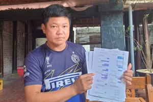 Anh G. trình báo mình bị lừa đảo qua không gian mạng. 