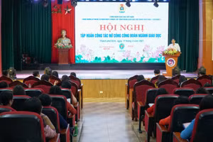 Công đoàn GDVN tổ chức Hội nghị tậm huấn công tác nữ công công đoàn ngành giáo dục