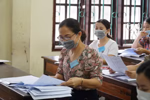 Nghệ An hoàn thành việc chấm thi tốt nghiệp THPT năm 2021 đúng quy chế