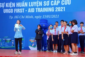 Chương trình Huấn luyện Sơ Cấp Cứu - URGO FIRST-AID TRAINING cho học sinh, giáo viên, nhân viên trường phổ thông