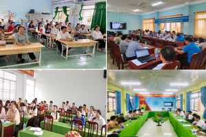 Đồng Tháp tổ chức Hội nghị kết nối hơn 250 điểm cầu trực tuyến, với hơn 6.000 đại biểu tham dự. Ảnh: Ngọc Dung.