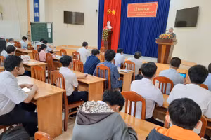 Khai mạc Kỳ thi chọn HS giỏi quốc gia THPT năm học 2021 - 2022.