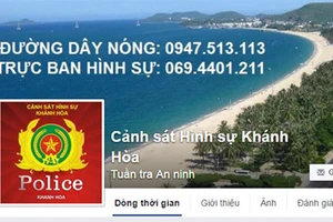 Công an Khánh Hòa phá án nhờ Facebook