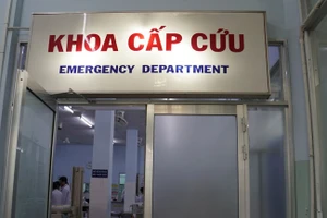 Khoa cấp cứu Bệnh viện Nhi đồng 1 TP.HCM (Ảnh: IT).