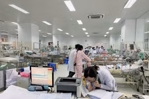 Phòng cấp cứu tại BV Nhi đồng 2 TPHCM (BVCC)