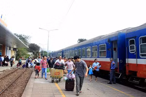 Ga Sài Gòn giảm giá 50% cho hàng khách đi tàu trong tháng 1 năm 2021 (Ảnh: Ga Sài Gòn)