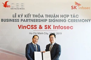 VinCSS ký thỏa thuận hợp tác an ninh mạng với SK Infosec