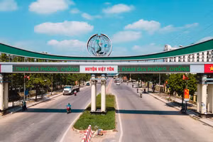 Thông qua Nghị quyết thành lập thị xã Việt Yên ở Bắc Giang