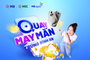 MB triển khai chương trình "Quay may mắn – Trúng bình an"