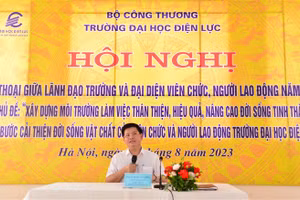 PGS.TS Đinh Văn Châu phát biểu chủ trì tại Hội nghị.