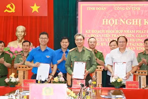 Lãnh đạo các đơn vị ký kế hoạch phối hợp (BBG).