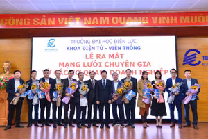 Trường Đại học Điện lực ra mắt Mạng lưới chuyên gia ngành công nghệ kỹ thuật điện tử - viễn thông.