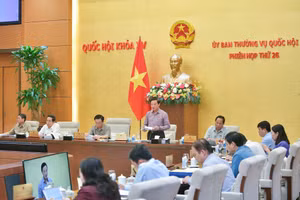 Quang cảnh phiên họp.