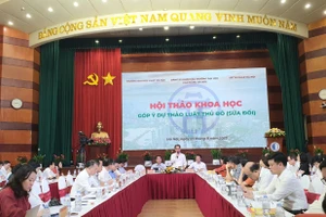 Quang cảnh hội thảo khoa học.