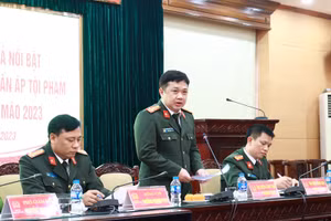 Đại diện Công an TP Hà Nội thông tin về các vụ án dịp Tết.