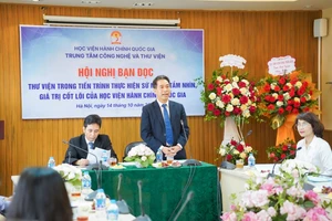 Quang cảnh hội nghị.