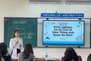 Cô Thu Trà chia sẻ về dạng bài đọc hiểu và bài đọc điền từ.