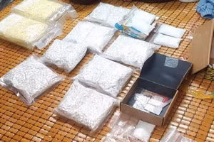 Ma túy được Công an thu giữ. 