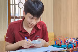 Trương Phi Hùng - lớp 11, trường THPT Chuyên Bắc Giang.