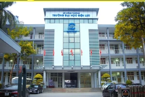 Khuôn viên trường Đại học Điện lực.