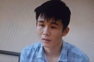 Hà Văn Vụ tại cơ quan chức năng.