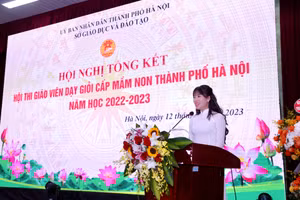 Cô giáo giúp trẻ phát triển toàn diện từ âm nhạc