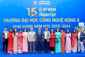 Trường Đại học công nghệ Đông Á kỷ niệm 15 năm thành lập.