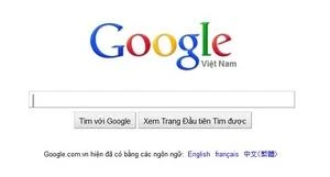 Trang chủ Google Việt Nam tê liệt