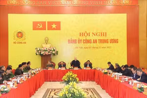 Tổng Bí thư Nguyễn Phú Trọng dự Hội nghị Đảng ủy Công an Trung ương