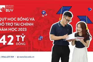 Quỹ học bổng BUV năm 2023 tiếp tục hành trình thắp sáng ước mơ học tập