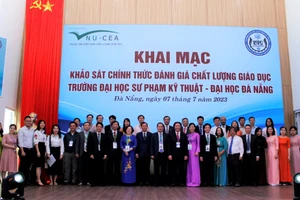 Đợt Khảo sát chính thức Đánh giá ngoài cơ sở giáo dục Trường Đại học Sư phạm Kỹ thuật sẽ diễn ra từ ngày 7/7 đến ngày 12/7. Ảnh: Hoàng Vinh. 