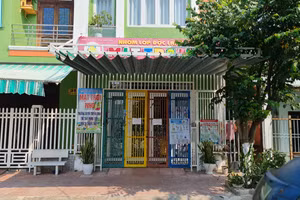 Nhóm trẻ gia đình Mặt Trời Nhỏ. Ảnh: Định Tiến. 