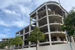 Dự án Khu phức hợp cao cấp thương mại, văn phòng khách sạn, chung cư cao cấp Golden Square. (Ảnh: Hoàng Vinh)