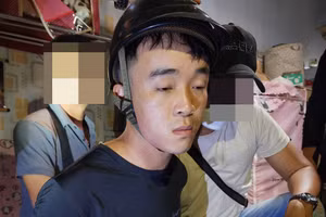 Nghi phạm cướp ngân hàng ở Đà Nẵng bị bắt giữ. Ảnh: Công an Đà Nẵng. 