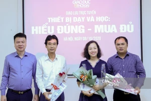 Giao lưu trực tuyến: “Thiết bị dạy học - hiểu đúng, mua đủ”