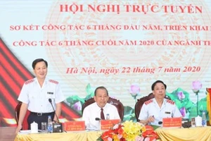 Thanh tra Chính phủ tổ chức hội nghị trực tuyến sơ kết công tác 6 tháng đầu năm, triển khai nhiệm vụ công tác 6 tháng cuối năm 2020. Ảnh tư liệu