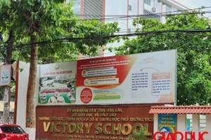 Trường Victory tỉnh Đắk Lắk (Ảnh: Quang Cảnh)