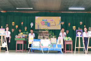 Ngày hội STEM sân chơi bổ ích cho học sinh trước dịp hè 2024. (Ảnh: Thành Tâm)