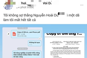 Ảnh chụp nhật ký zalo của ông Trần Xuân Phước.