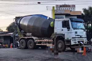 Hiện trường vụ tai nạn. (Ảnh: TT)